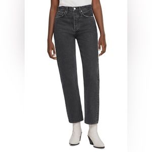 Agolde 90’s Pinch Waist High Rise Straight Leg Jeans